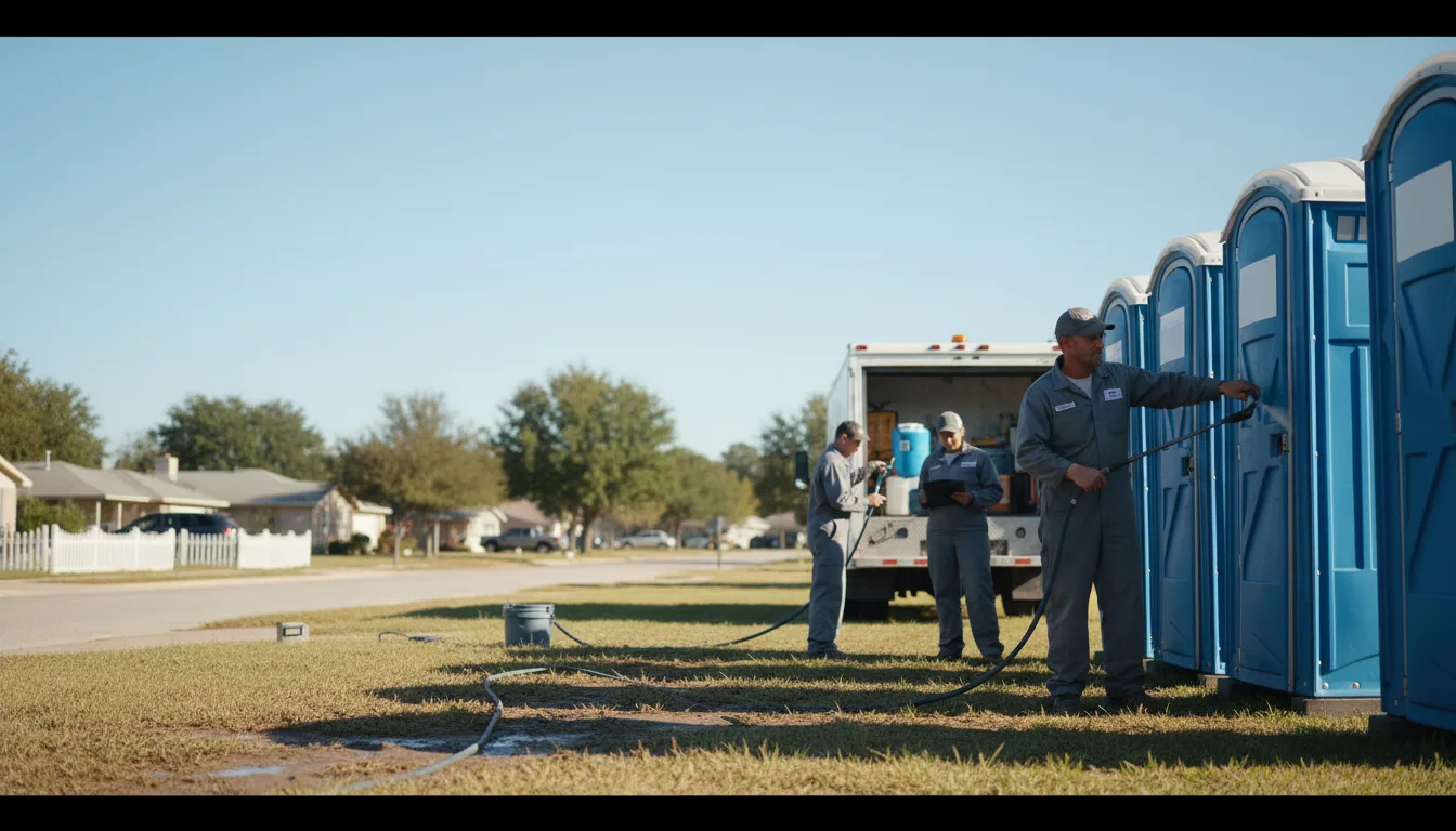 Long-Term Portable Toilet Rental in Greenville, IA near me